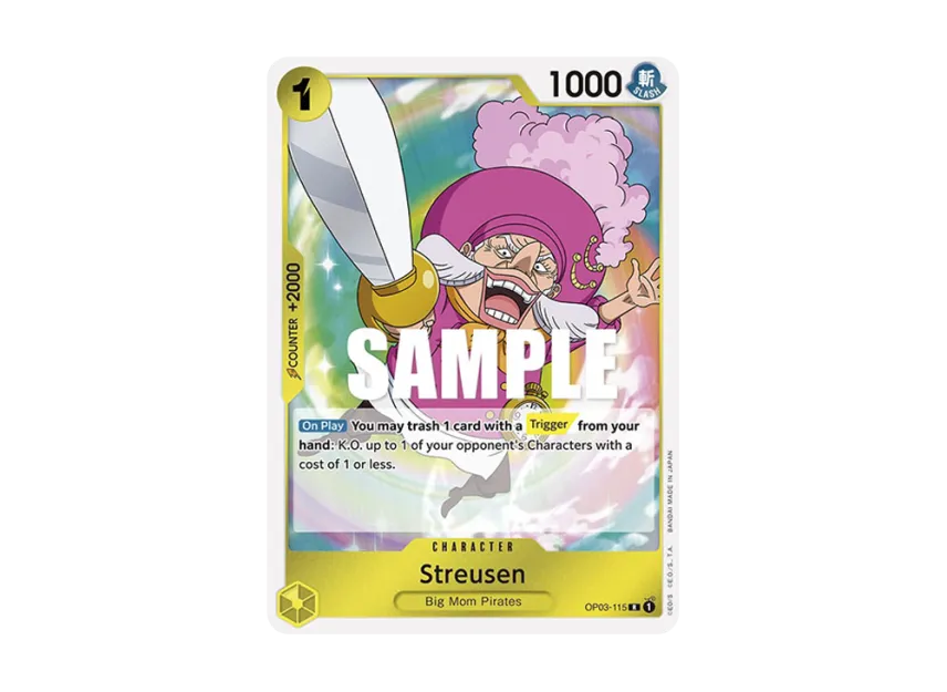 Streusen R [OP03-115] [EN] (Booster Pack "Pillars Of Strength")