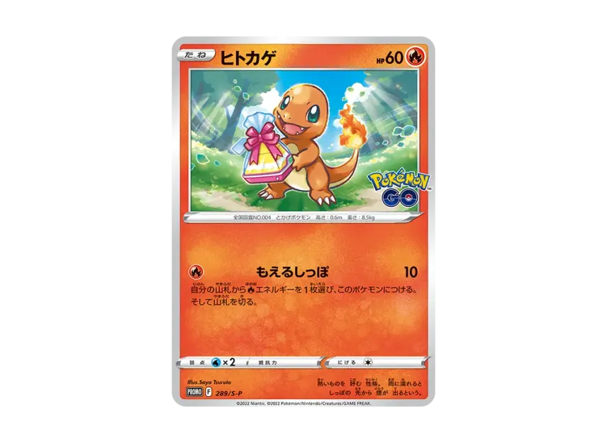 Charmander P [S-P 289] (Promotional Cards "Pokemon GO Gift Campaign")