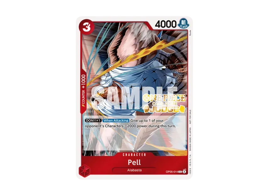 Pell C [OP05-014] [EN] (Promotional Card "Judge Pack Vol.3")