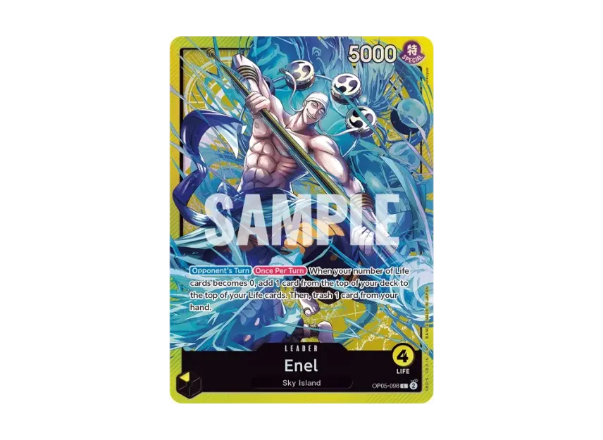 Enel L [OP05-098] [EN] (Promotional Card "SOUND LOADER Volume.2")