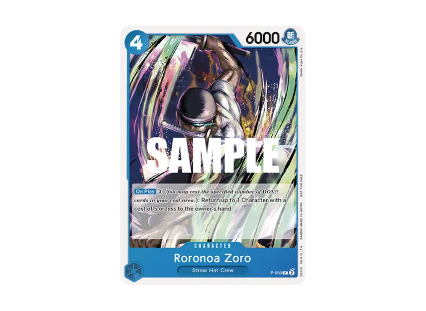 Roronoa Zoro P [P-056] [EN] (Promotional Card "Sealed Battle Kit Vol.1")