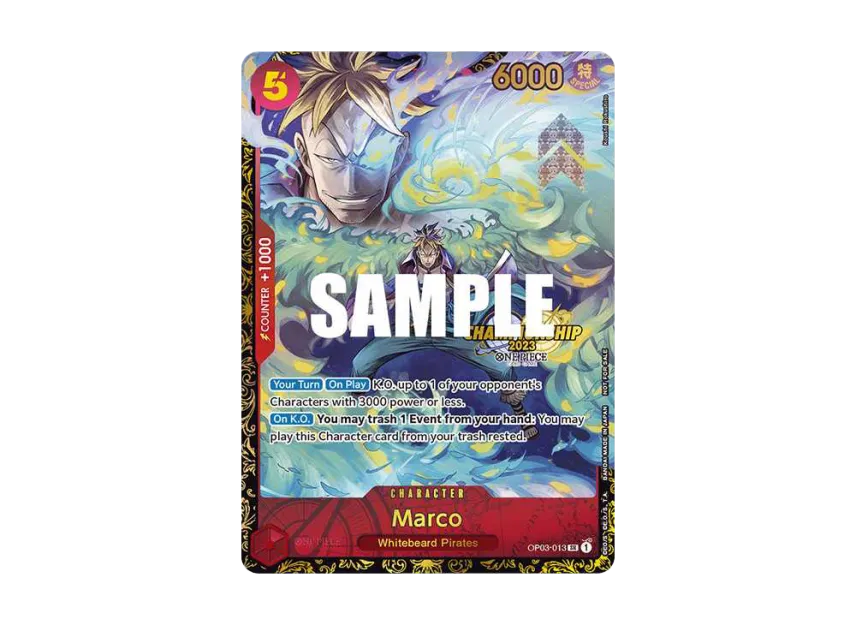 Marco SR [OP03-013] [EN] (Promotional Card "Championship 2023 Offline Regional Top 32")