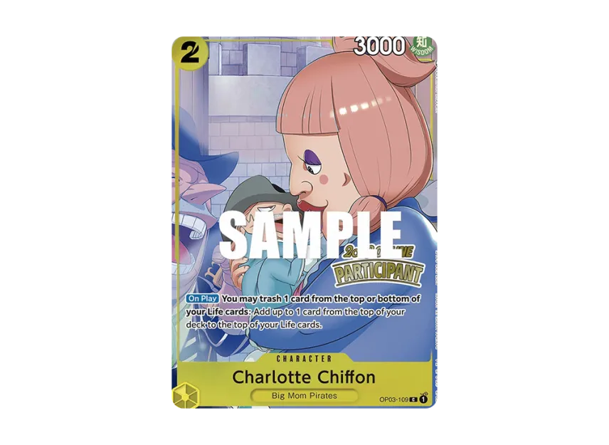 Charlotte Chiffon C [OP03-109] [EN] (Promotional Card "Online Regional Participation Pack Vol.2")