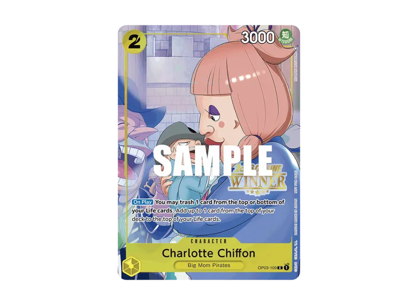 Charlotte Chiffon C [OP03-109] [EN] (Promotional Card "Offline Regional 2023 Champion Card Set Vol. 2")