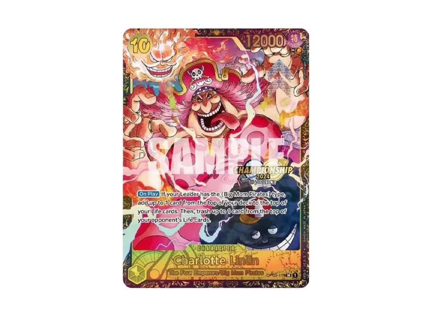 Charlotte Linlin SR [OP03-114] [EN] (Promotional Card "Championship 2024 Offline Regional Top 8")