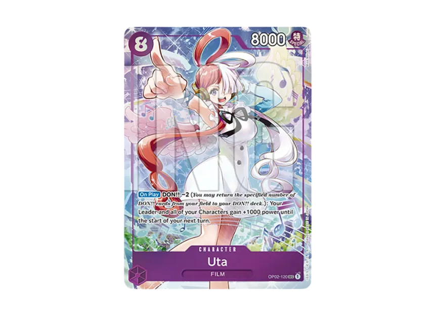 Uta SEC [OP02-120] [EN] (Premium Card Collection "Uta")