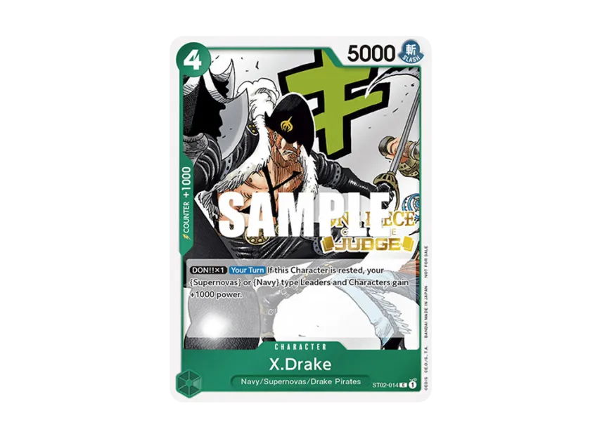 X.Drake C [ST02-014] [EN] (Promotional Card "Judge Pack Vol.2")
