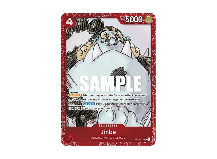 Jinbe UC [OP01-014] [EN] (Premium Card Collection "FILM RED Edition")