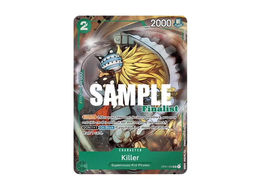 Killer UC [OP01-039] [EN] (Promotional Card "Championship 2023 Top Players Pack[Finalist]")
