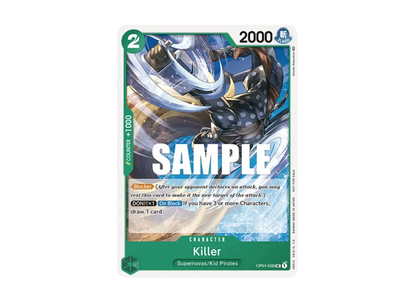 Killer UC [OP01-039] [EN] (Promotional Card "Promotion Pack 2023")