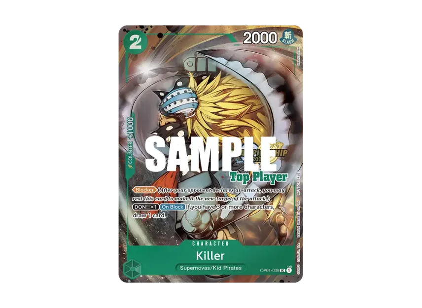 Killer UC [OP01-039] [EN] (Promotional Card "Championship 2023 Top Players Pack")