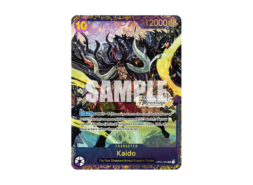 Kaido SR [OP01-094] [EN] (Promotional Card "Treasure Cup TOP 8")