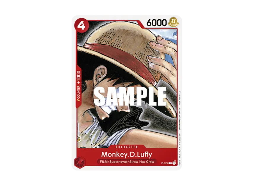 Monkey.D.Luffy P [P-022] [EN] (Promotional Card "FILM RED Promotion Card Set")