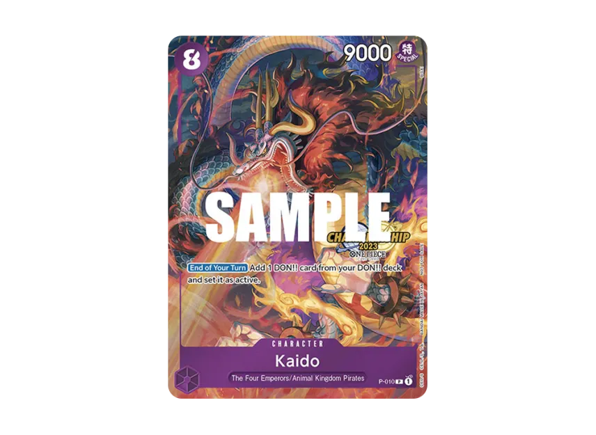 Kaido P [P-010] [EN] (Promotional Card "Championship 2023 Celebration Pack")