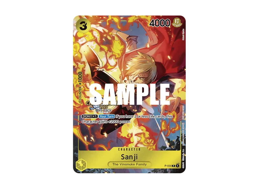 Sanji P [P-034] [EN] (Promotional Card "Championship 2023 Event Pack")