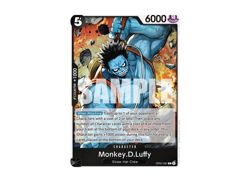 Monkey.D.Luffy R [OP07-091] [EN] (Booster Pack "500 Years In The Future")
