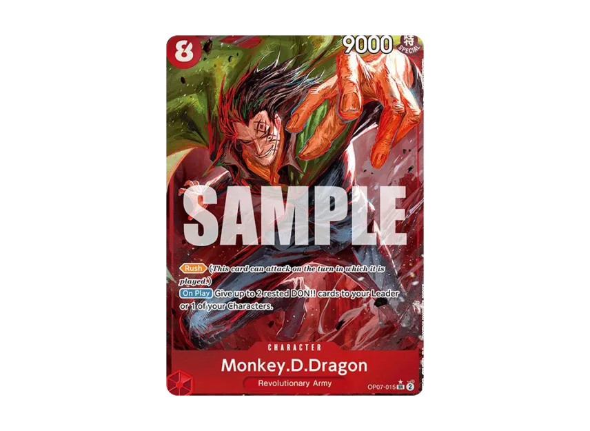 Monkey.D.Dragon SR [OP07-015] [EN] (Booster Pack "500 Years In The Future")