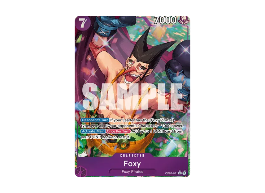 Foxy R [OP07-071] [EN] (Booster Pack "500 Years In The Future")