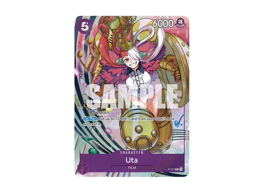 Uta P [P-031] [EN] (Promotional Card "Championship 2023 Event Pack Finalist Ver.")