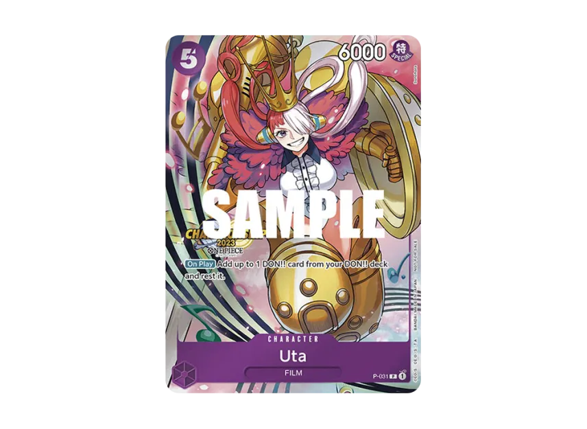 Uta P [P-031] [EN] (Promotional Card "Championship 2023 Event Pack")