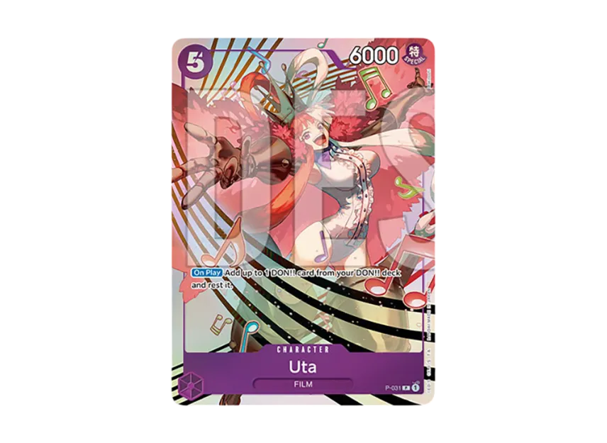 Uta P [P-031] [EN] (Premium Card Collection "Uta")