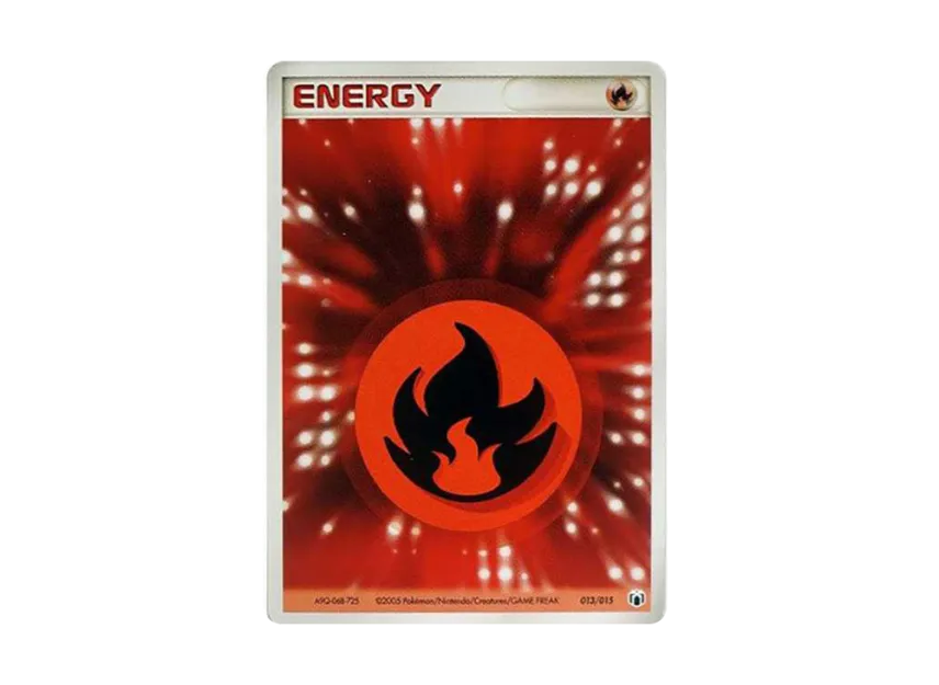 Basic Fire Energy [PCG-MR-MEW-LUCARIO-VER 013/015] (Gift Box "Mew・Lucario ver.")