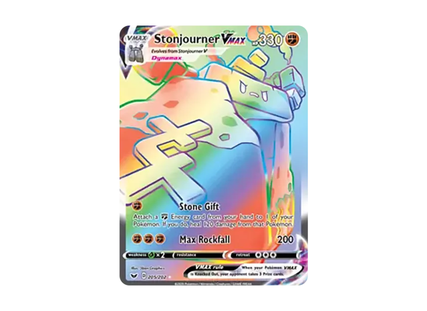 Stonjourner VMAX RR [202-SWORD-SHIELD 205/202] (Sword & Shield)