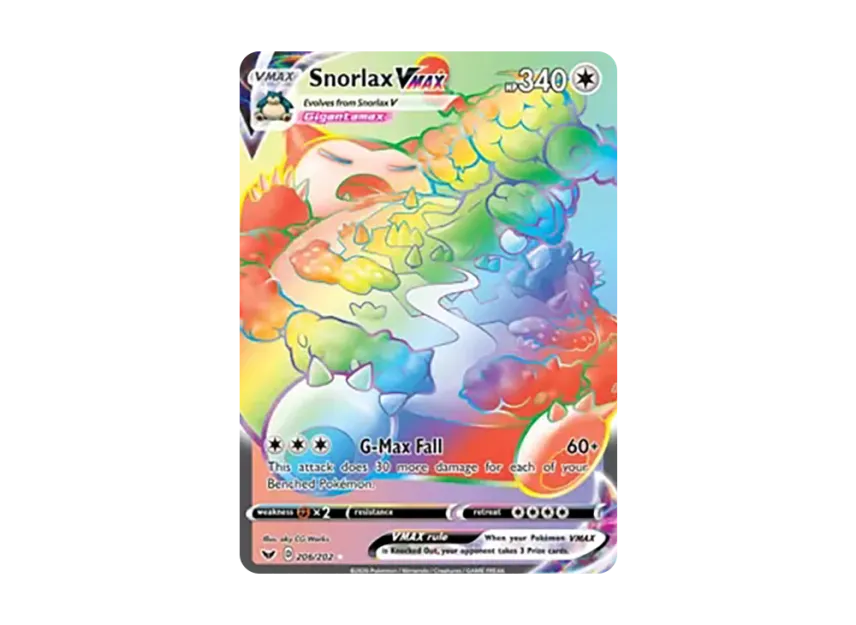 Snorlax VMAX RR [202-SWORD-SHIELD 206/202] (Sword & Shield)