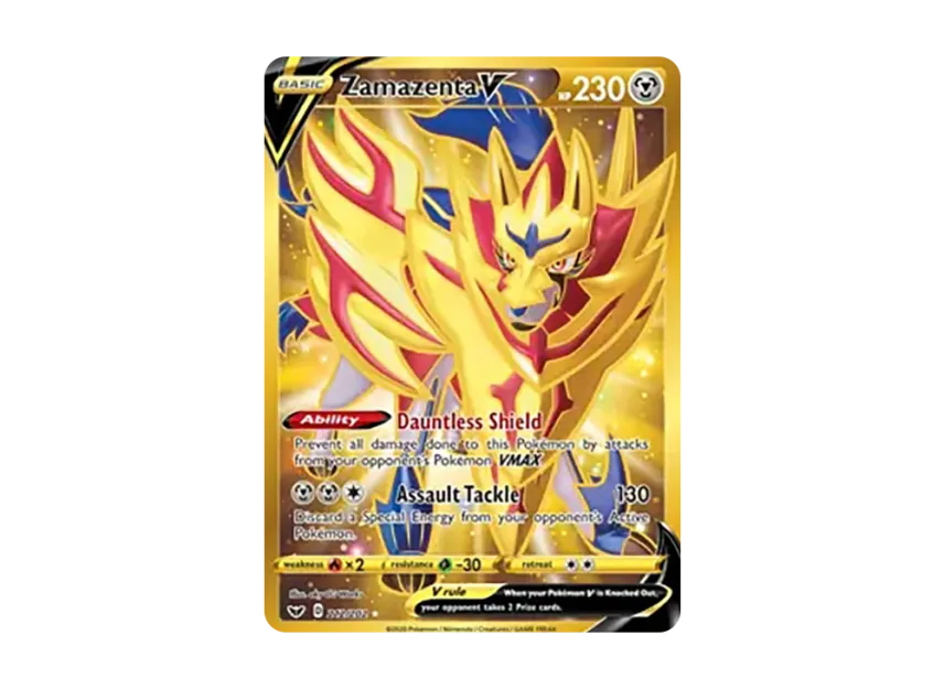 Zamazenta V HR [202-SWORD-SHIELD 212/202] (Sword & Shield)