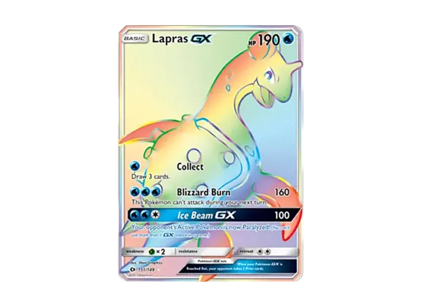 Lapras GX RR [149-SUN-MOON 151/149] (Sun & Moon)