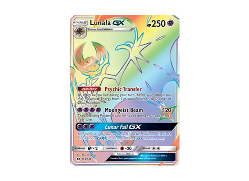 Lunala GX RR [149-SUN-MOON 153/149] (Sun & Moon)