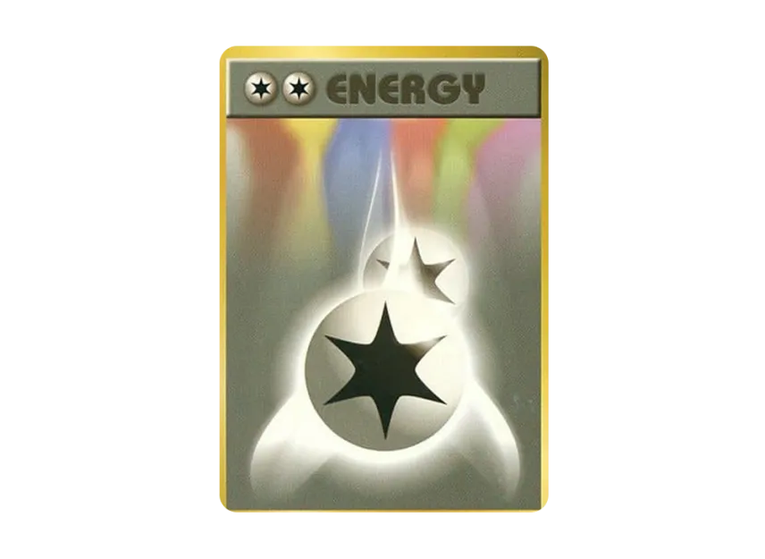 Double Colorless Energy : 1ED : Old Back [PMCG1 1] (Expansion Pack "Pocket Monster Card Game First Edition")