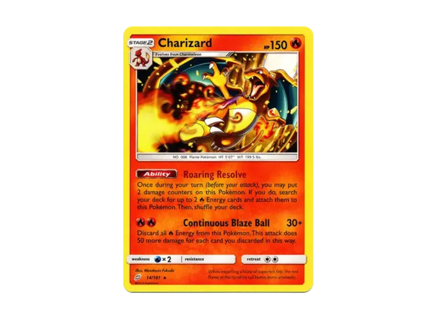 Charizard R [181-PROMOTIONAL-CARD 14/181] (Promotional Card)