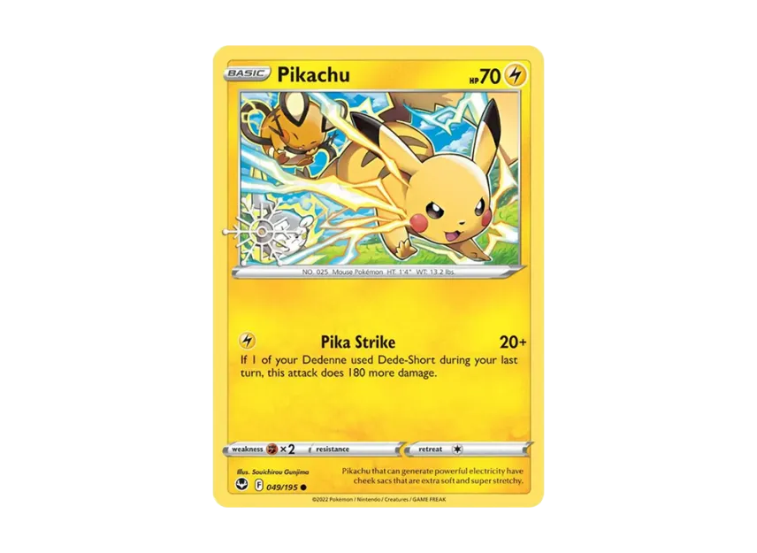 Pikachu C [195-PROMOTIONAL-CARD 049/195] (Promotional Card)