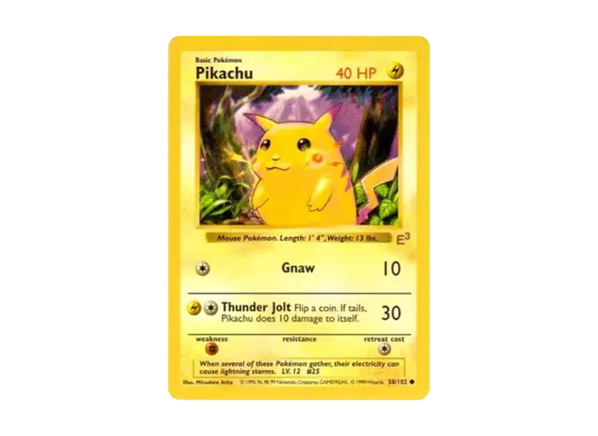 Pikachu C [58/102](Promotional Card) [EN]