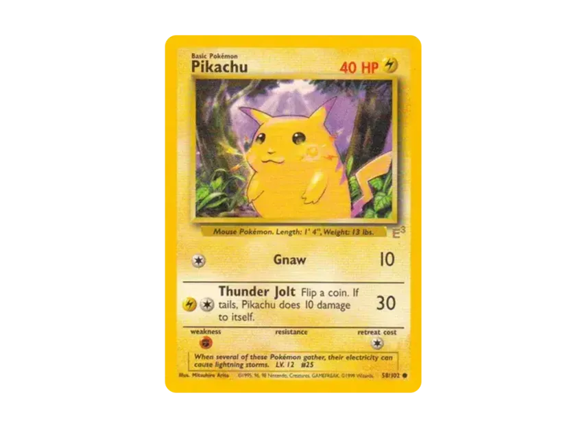 Pikachu C [58/102](Promotional Card) [EN]