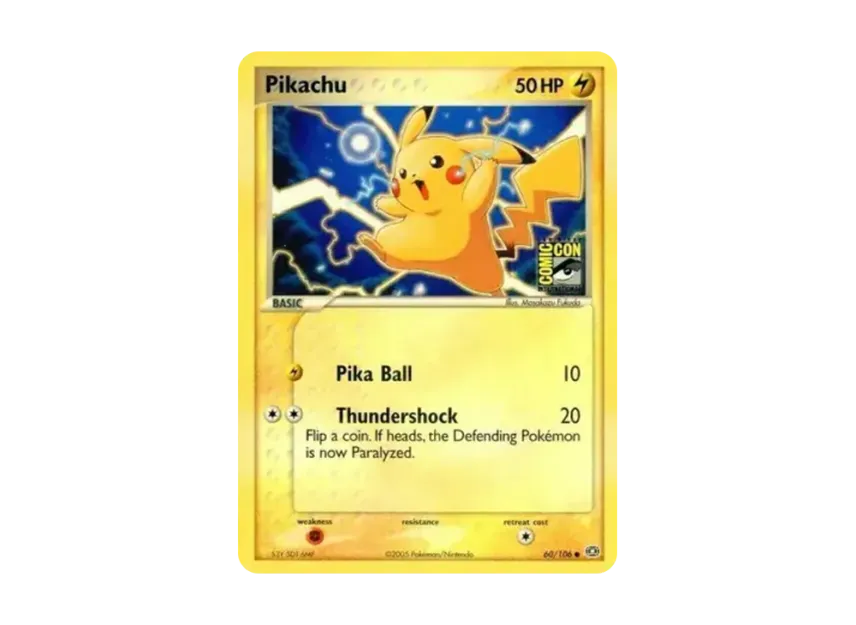 Pikachu C [106-PROMOTIONAL-CARD 60/106] (Promotional Card)