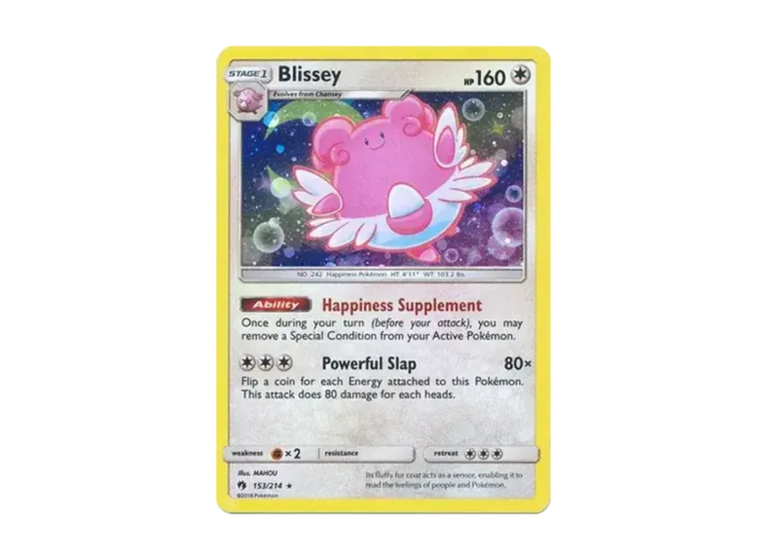 Blissey R : Holo [214-PROMOTIONAL-CARD 153/214] (Promotional Card)