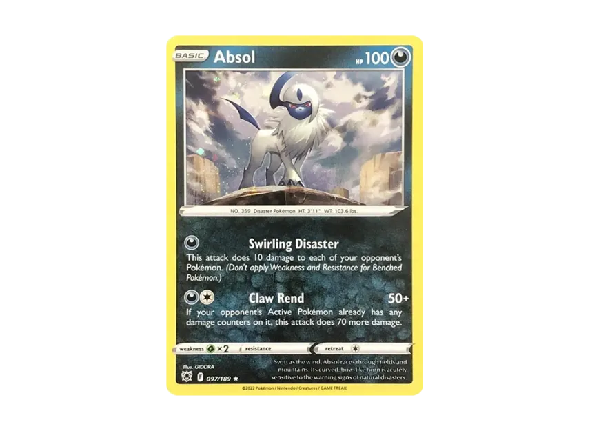 Absol R : Holo [189-PROMOTIONAL-CARD 097/189] (Promotional Card)