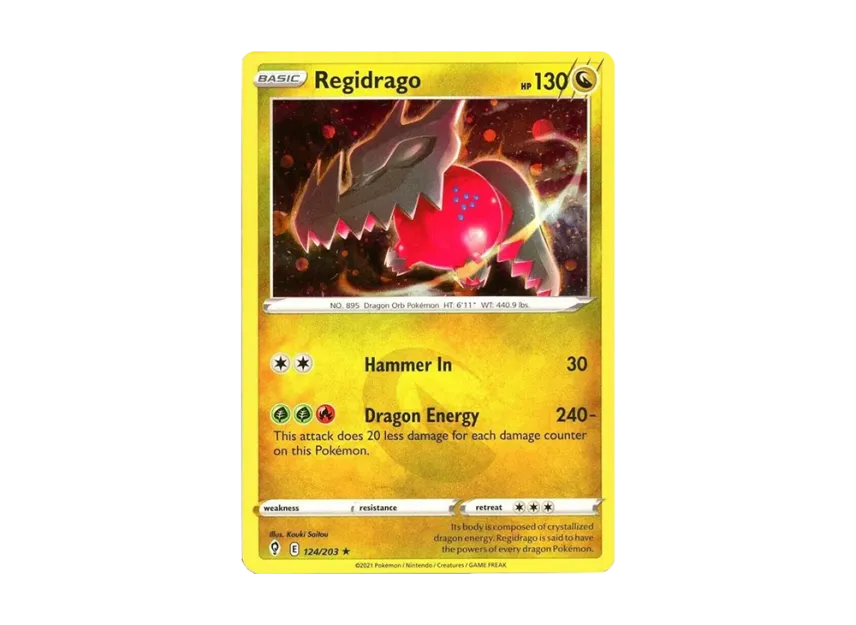 Regidrago R : Holo [203-PROMOTIONAL-CARD 124/203] (Promotional Card)