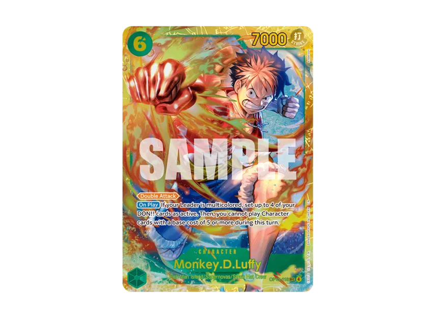 Monkey.D.Luffy SEC [OP13-118] [EN] (Booster Pack "CARRYING ON HIS WILL")