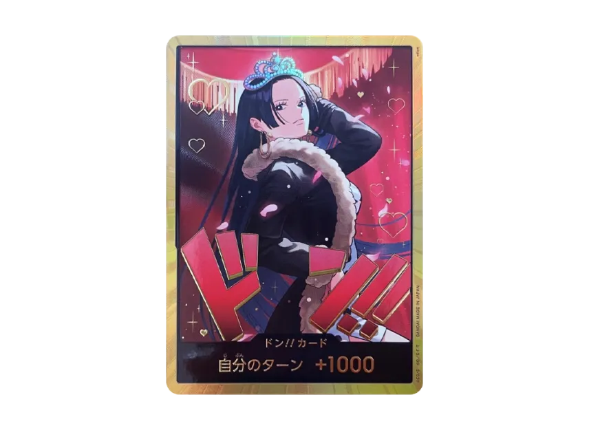 DON!! Card : Boa Hancock Super Parallel (Extra Booster "ONE PIECE Heroines edition") [EN]