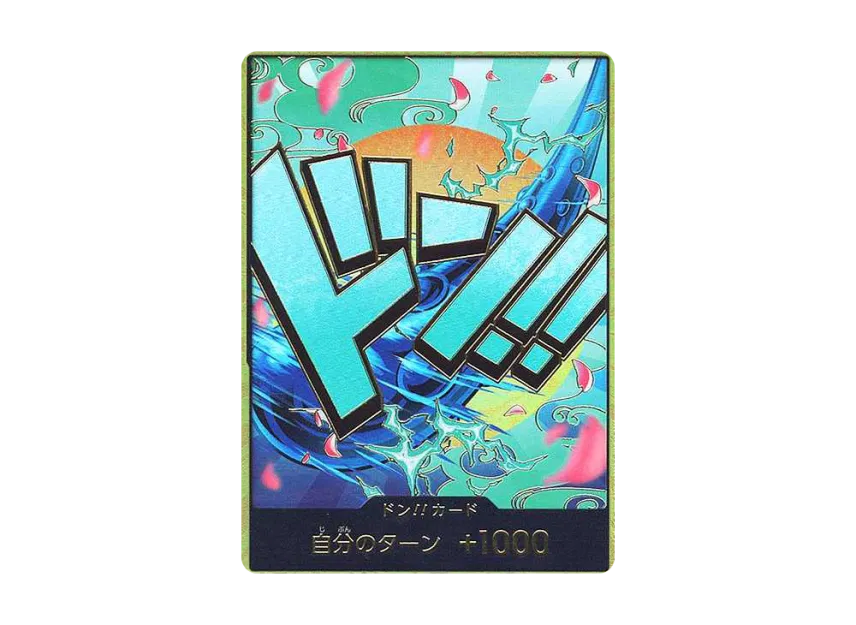 DON!! Card : Yamato Super Parallel (Premium Booster "One Piece Card The Best") [EN]