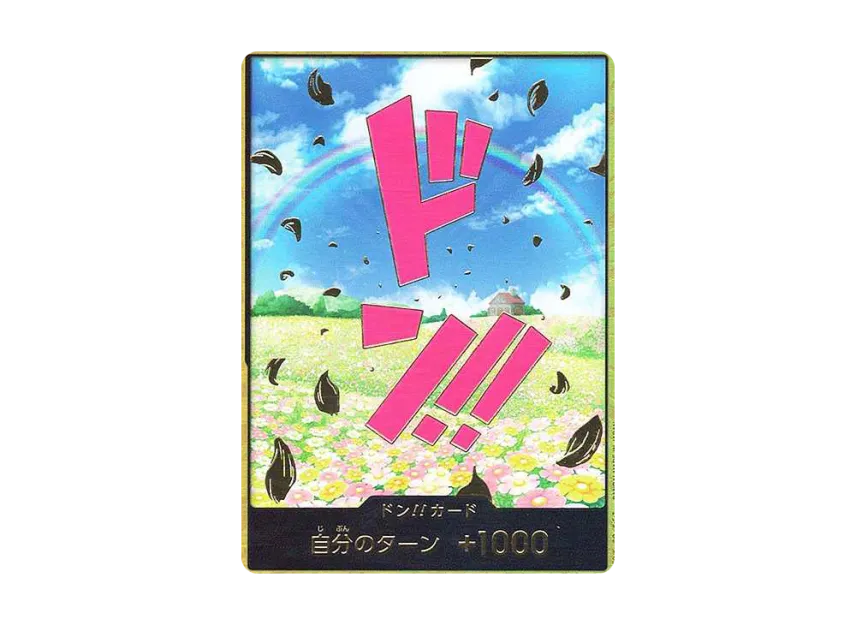 DON!! Card : Rebecca Super Parallel (Premium Booster "One Piece Card The Best") [EN]