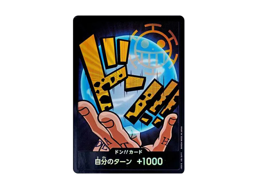 DON!! Card : Trafalgar Law Parallel (Premium Booster "One Piece Card The Best") [EN]
