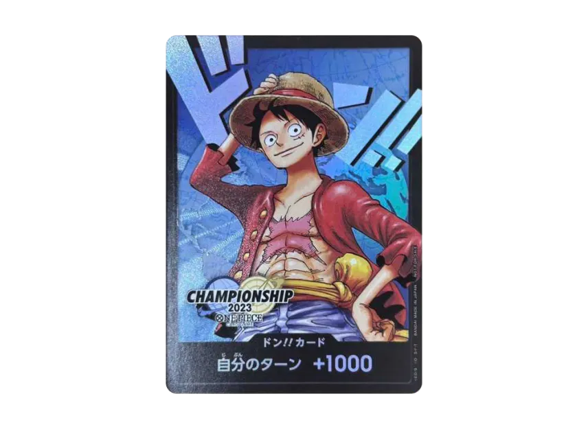 DON!! Card : Monkey.D.Luffy (Promotional Card "Champion Ship 2023 World Final Prize") [EN]