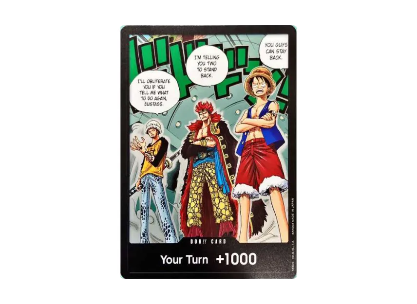 DON!! Card : You guys can stay back. [EN](Booster Pack "500 Years In The Future") [EN]