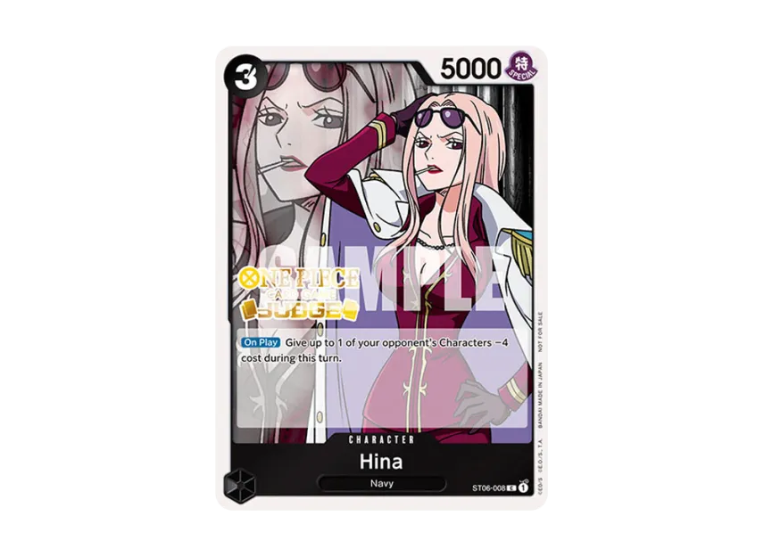 Hina C [OP06-008] [EN] (Promotional Card "Judge Pack Vol.3")