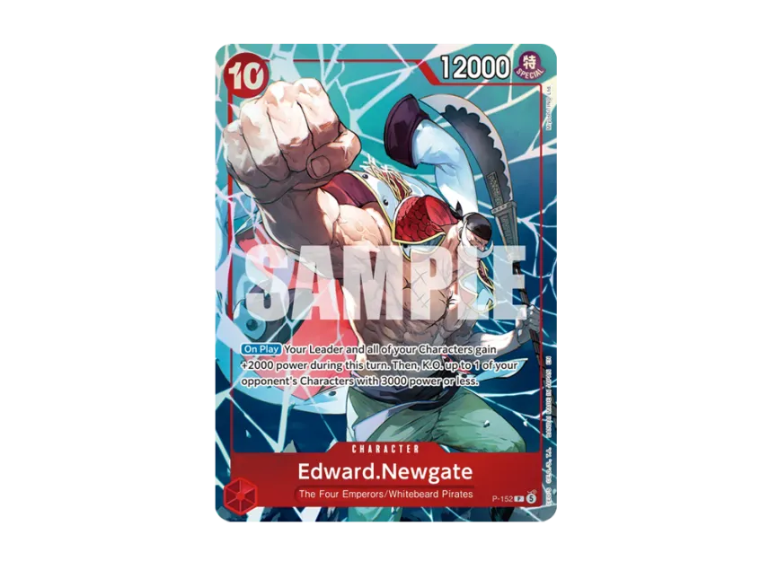 Edward.Newgate P [P-152] [EN] (Premium Card Collection "Flame-Flame Fruit Coliseum Edition")
