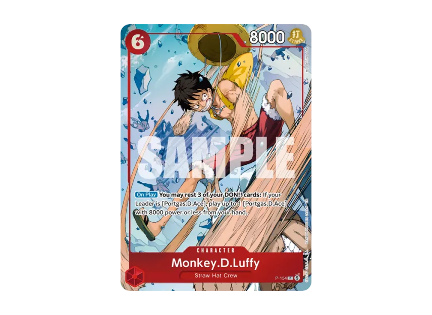Monkey.D.Luffy P [P-154] [EN] (Premium Card Collection "Flame-Flame Fruit Coliseum Edition")